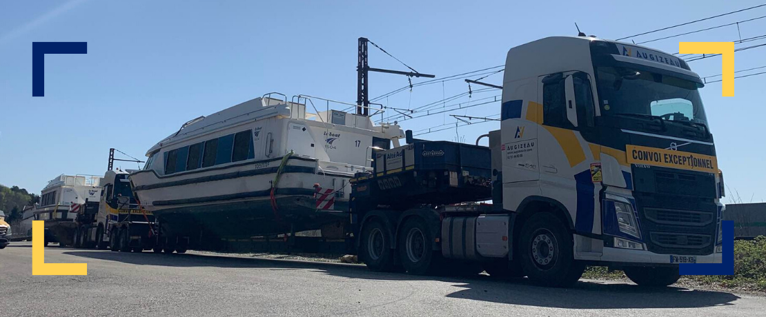 Transport de vedettes fluviales